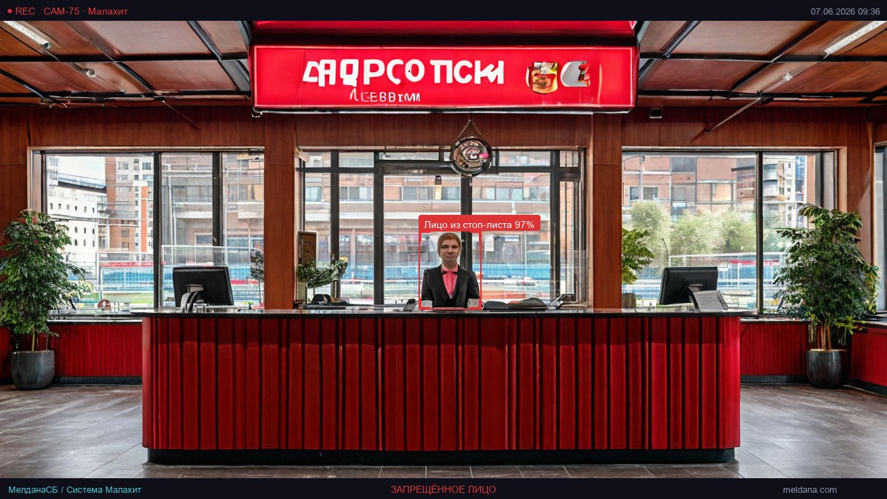 Детекция запрещённых лиц на стадионе в Нижневартовске — от 4 200 ₽/стадион/мес