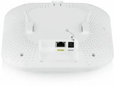 Точка доступа Zyxel NebulaFlex Pro WAX510D (WAX510D-EU0101F) вид сзади порт Ethernet питание